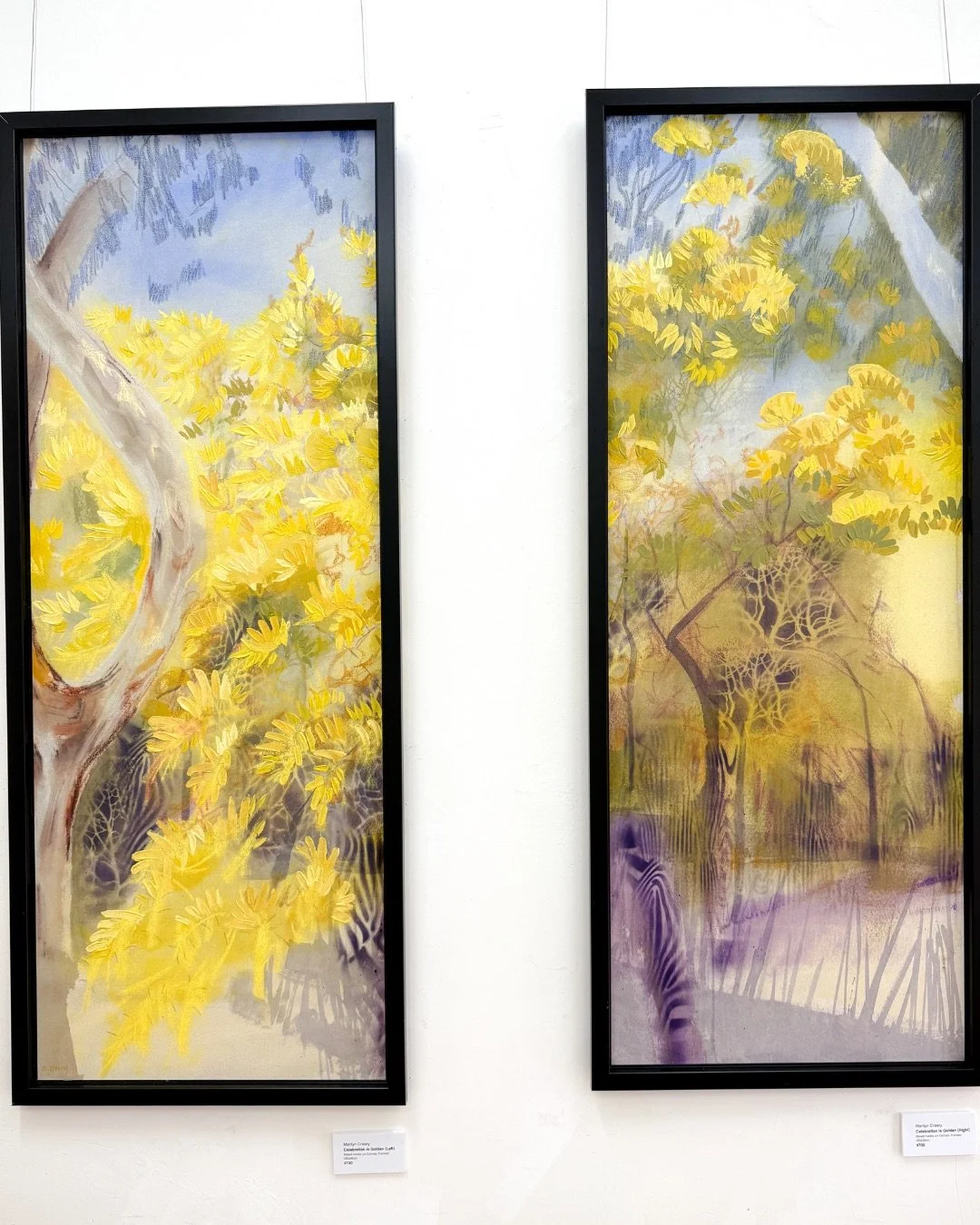Celebration is Golden (Diptych)
