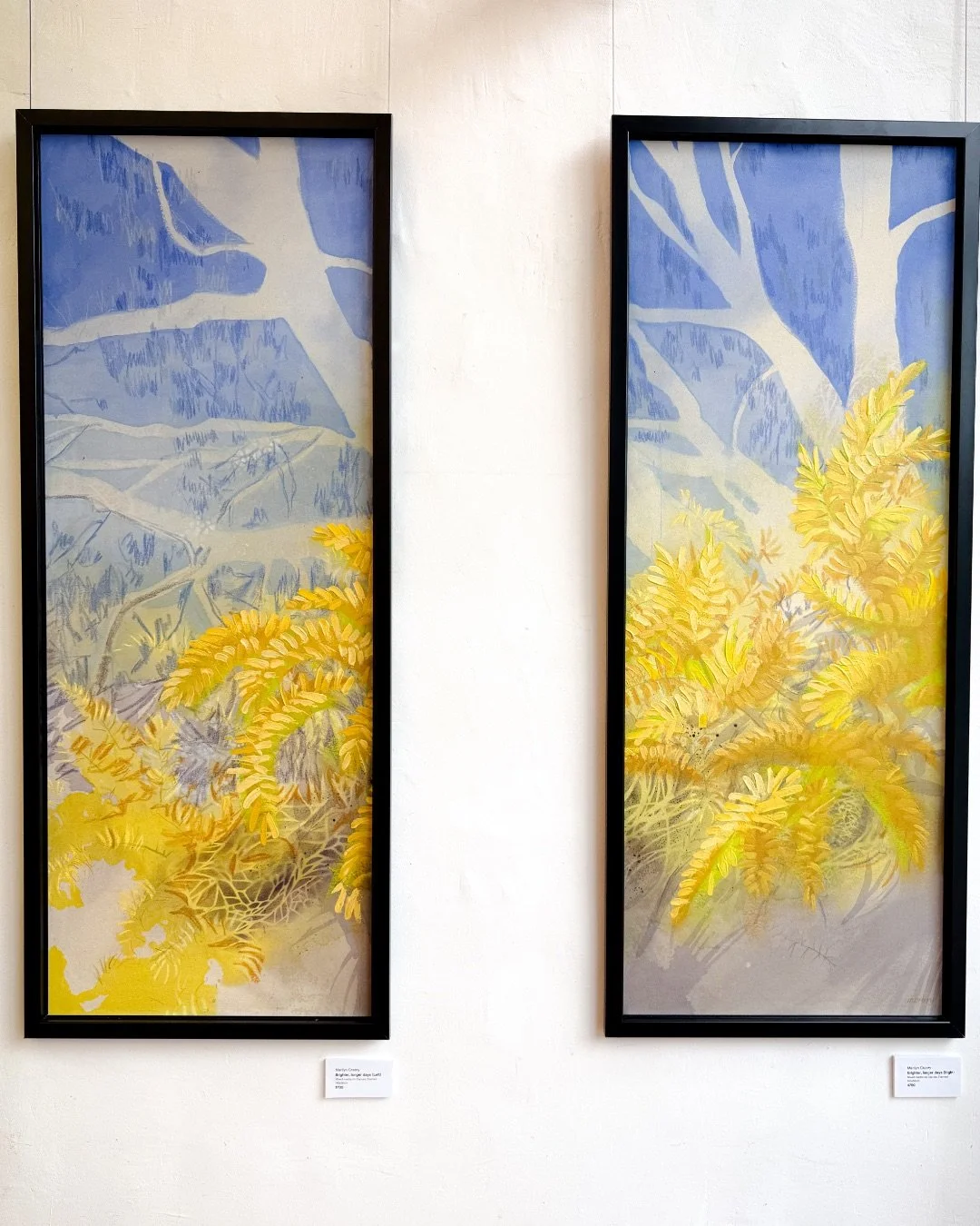 Brighter, longer days (Diptych)