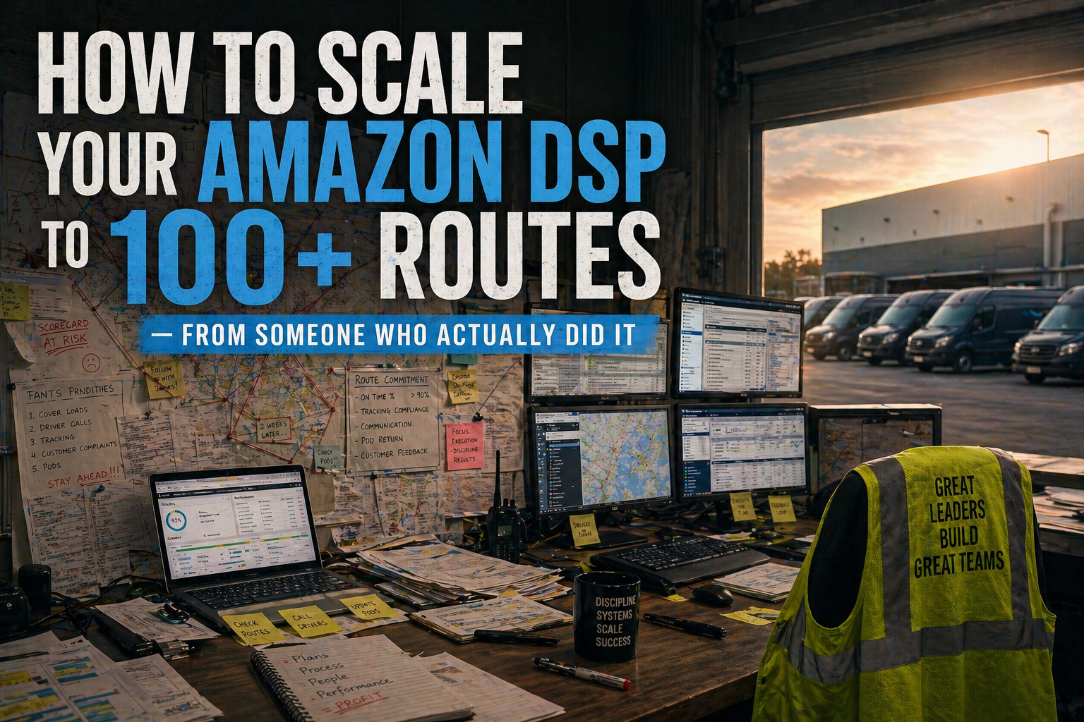 How to Scale Your Amazon DSP to 100+ Routes — From Someone Who Actually Did It