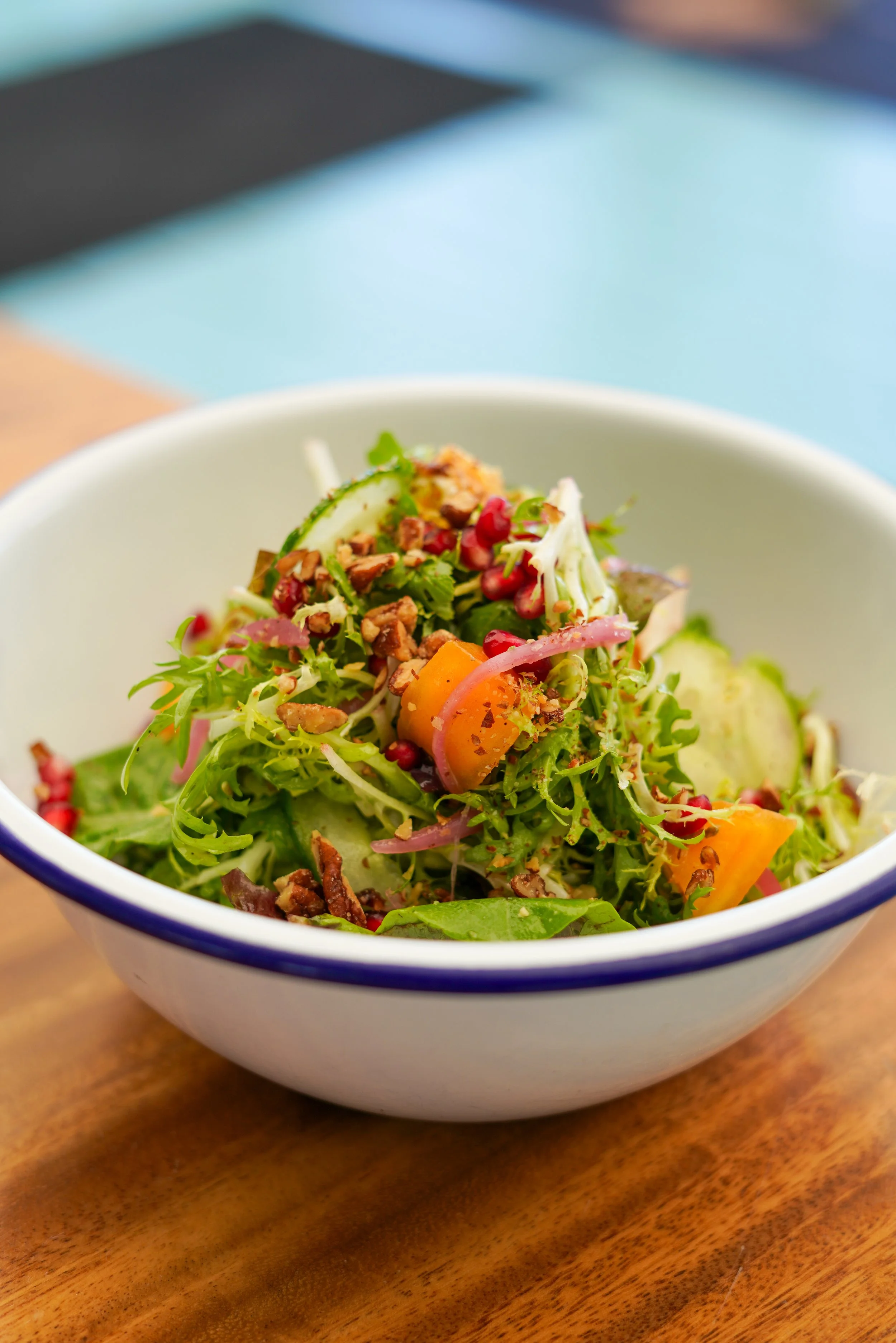 Salad offered at the Coastal Kitchen located onsite at Dillon Beach Resort