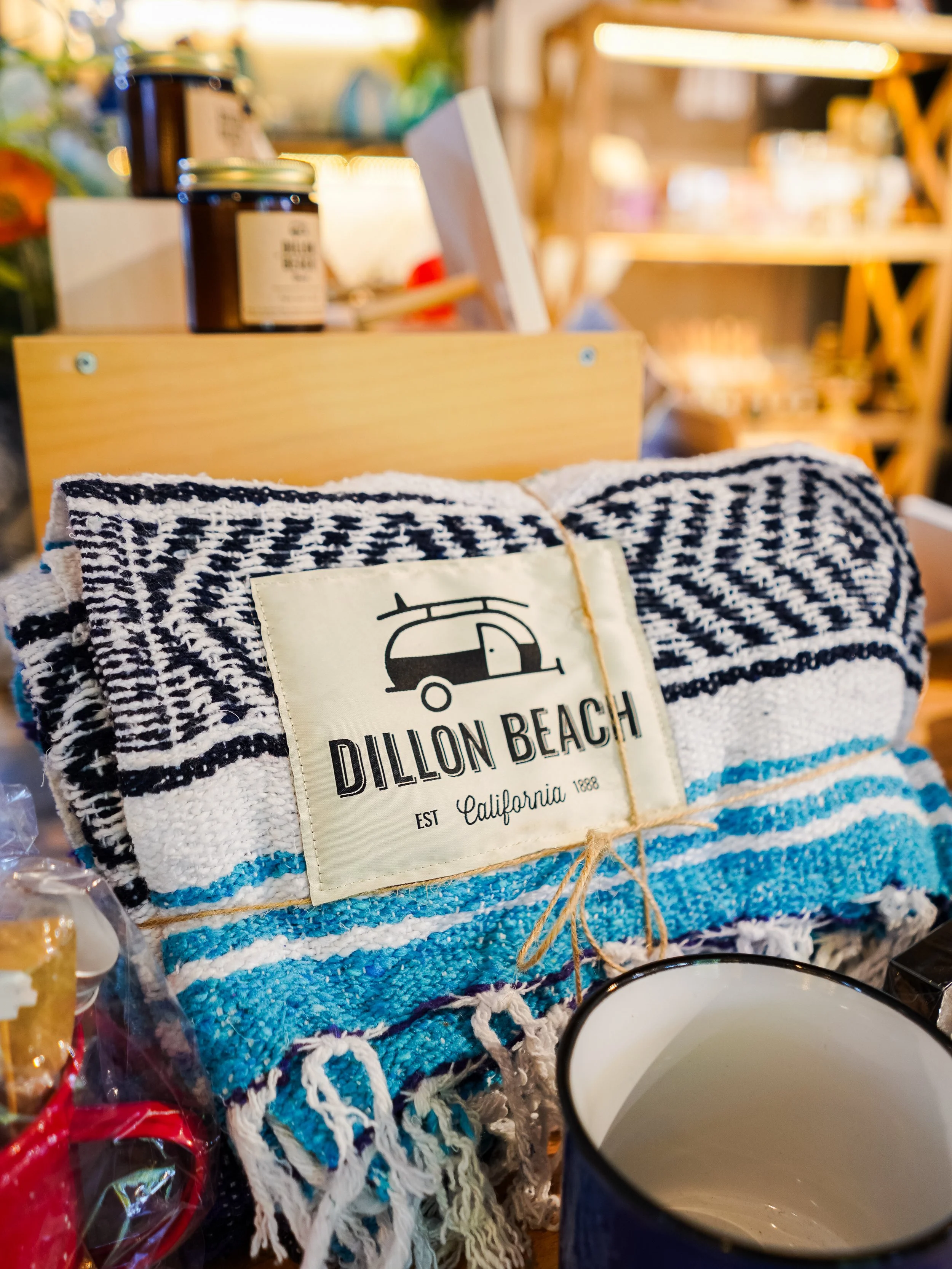 cozy mexican blankets at the general store 