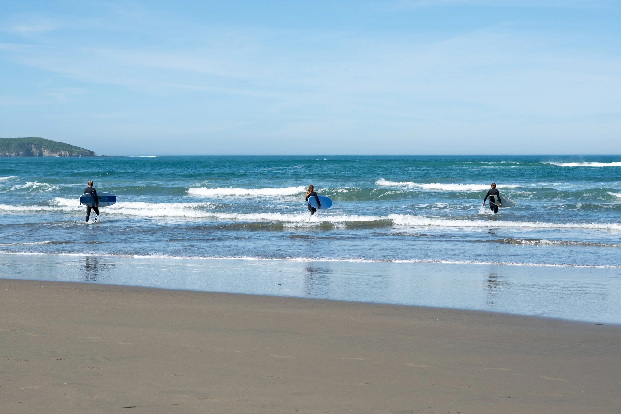 Epic surf at Dillon Beach