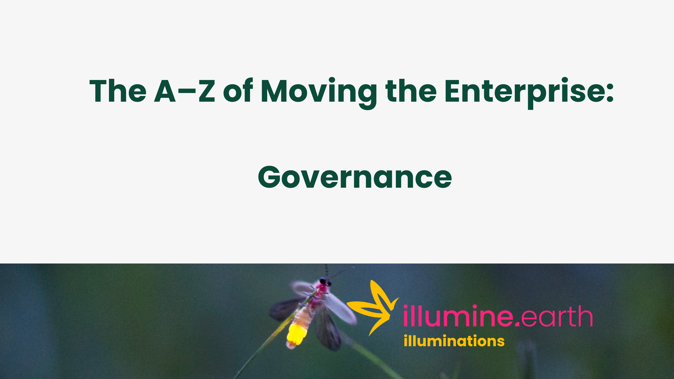Enterprise A-Z: Governance