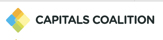 CAPITALS COALITION logo with a colorful geometric icon