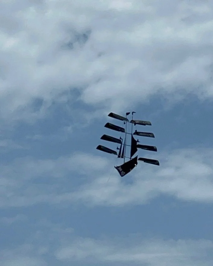 Pirates are flying. #piratekite #kite