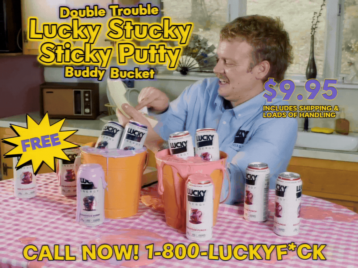 LUCKY ENERGY: "STUCKY STICKY"