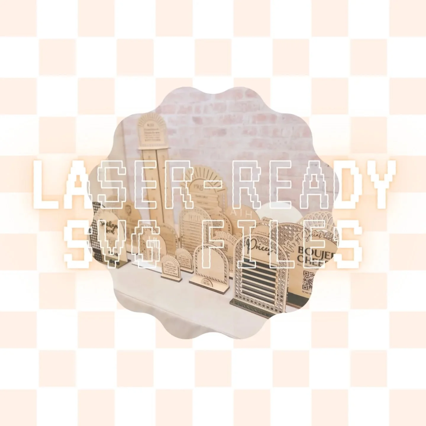 ✨Laser Ready✨ SVG Files &ndash; unlock your creative potential!

I offer a growing collection of modern designs for signs, displays, and more, all optimized for Glowforge and other CO2 lasers.

Commercial use license included, so you can create and s