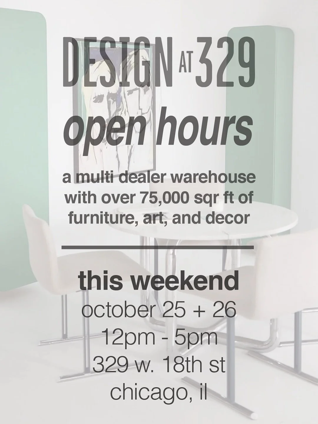 All your favorite dealers open this weekend!

12-5 Saturday and Sunday 
329 w 18th street
See you soon ❕