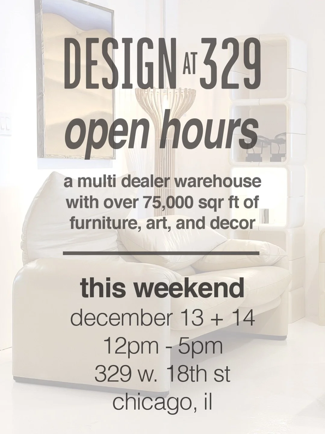 Let's make it a good one... last open hours of 2026 this weekend with a full house. Open both Saturday and Sunday 12-5 ‼️