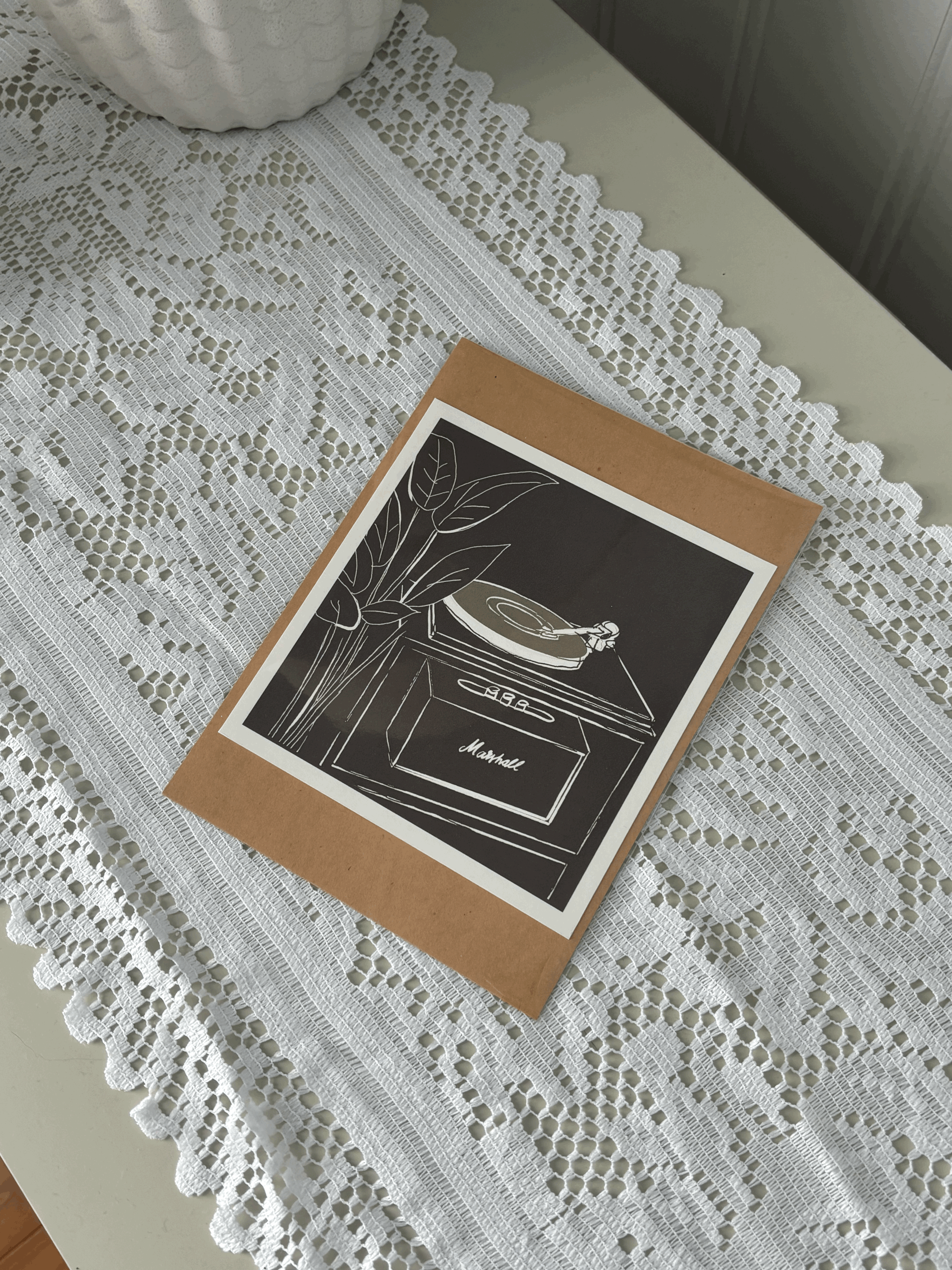olive record club - digital print
