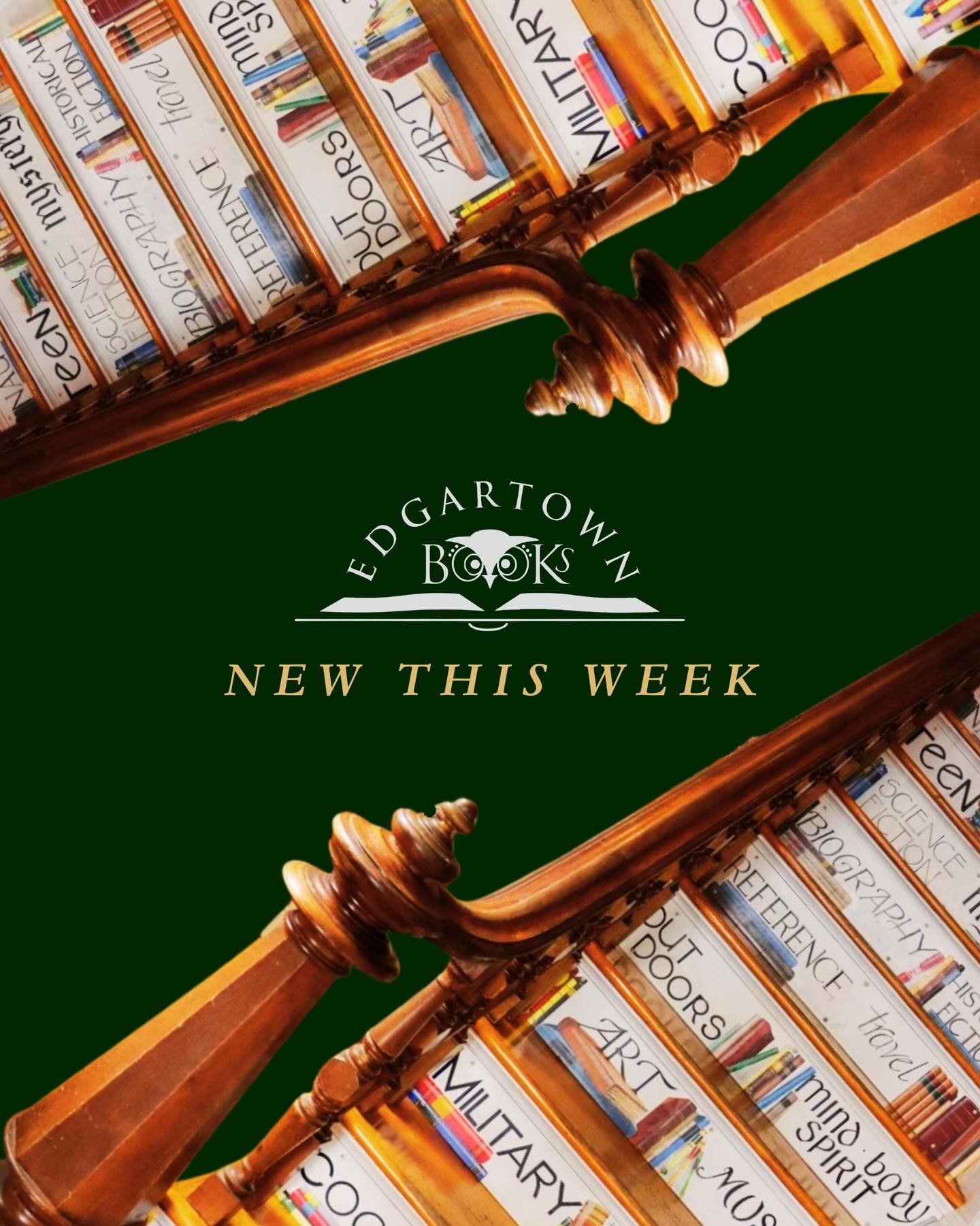 Nothing like a stack of brand new books 📚 This week&rsquo;s releases are officially on the shelves.