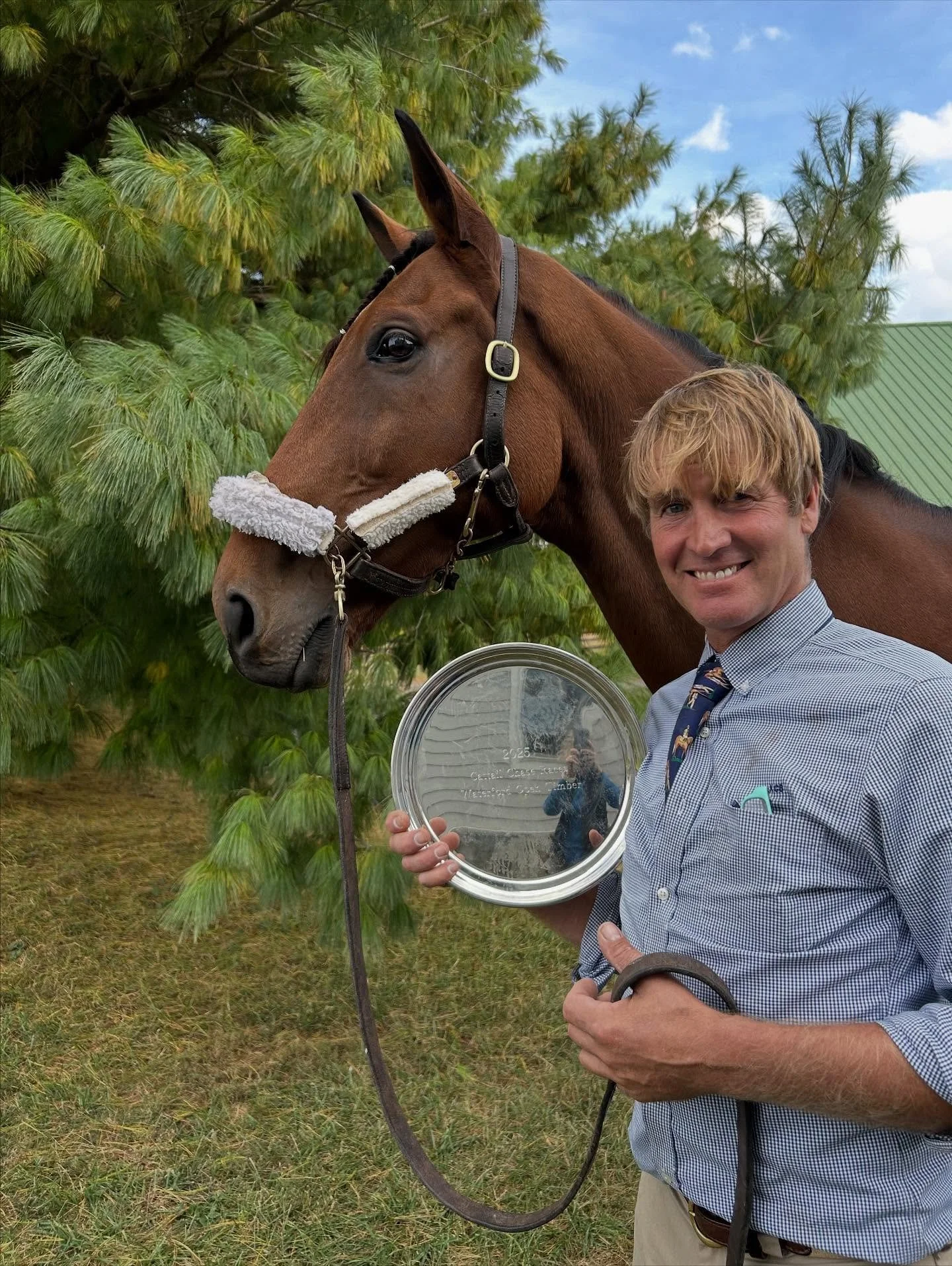 Winning the Open Timber Race at Cat Tail Races after an incredible day at our Bonita Farm Fall Festival made this a weekend to remember ✨🐎
