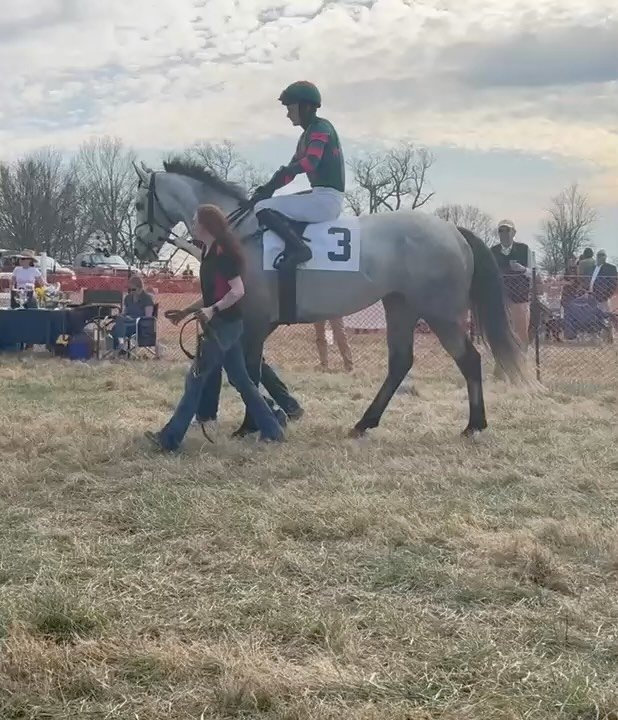 Bonita Farm bred and raised Kobe&rsquo;s Smile on her way to a second career as a hurdle horse and wins the flat race at Piedmont Point to Point yesterday. 

Purchased by John and Crispin Menefee and now trained by Leslie Young, we wish her the best 