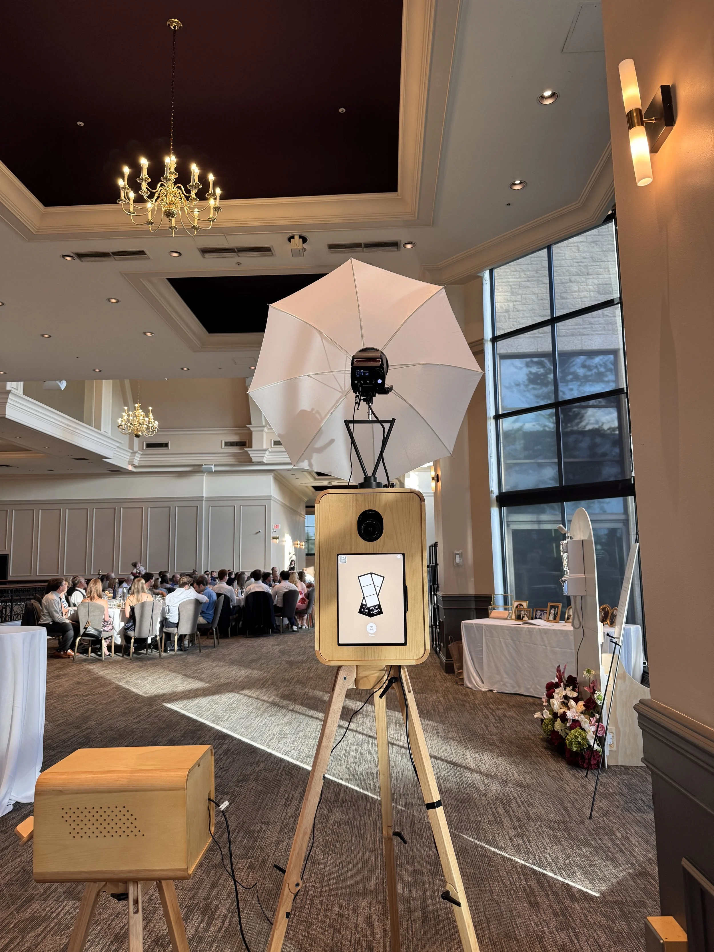 Mirror Photobooth for rent in for Vancouver weddings and events