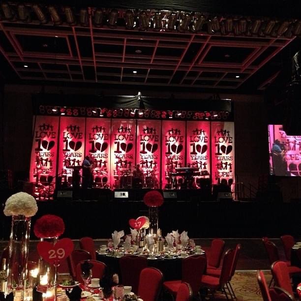 WVU Children's Hospital Gala Stagins and Event Design