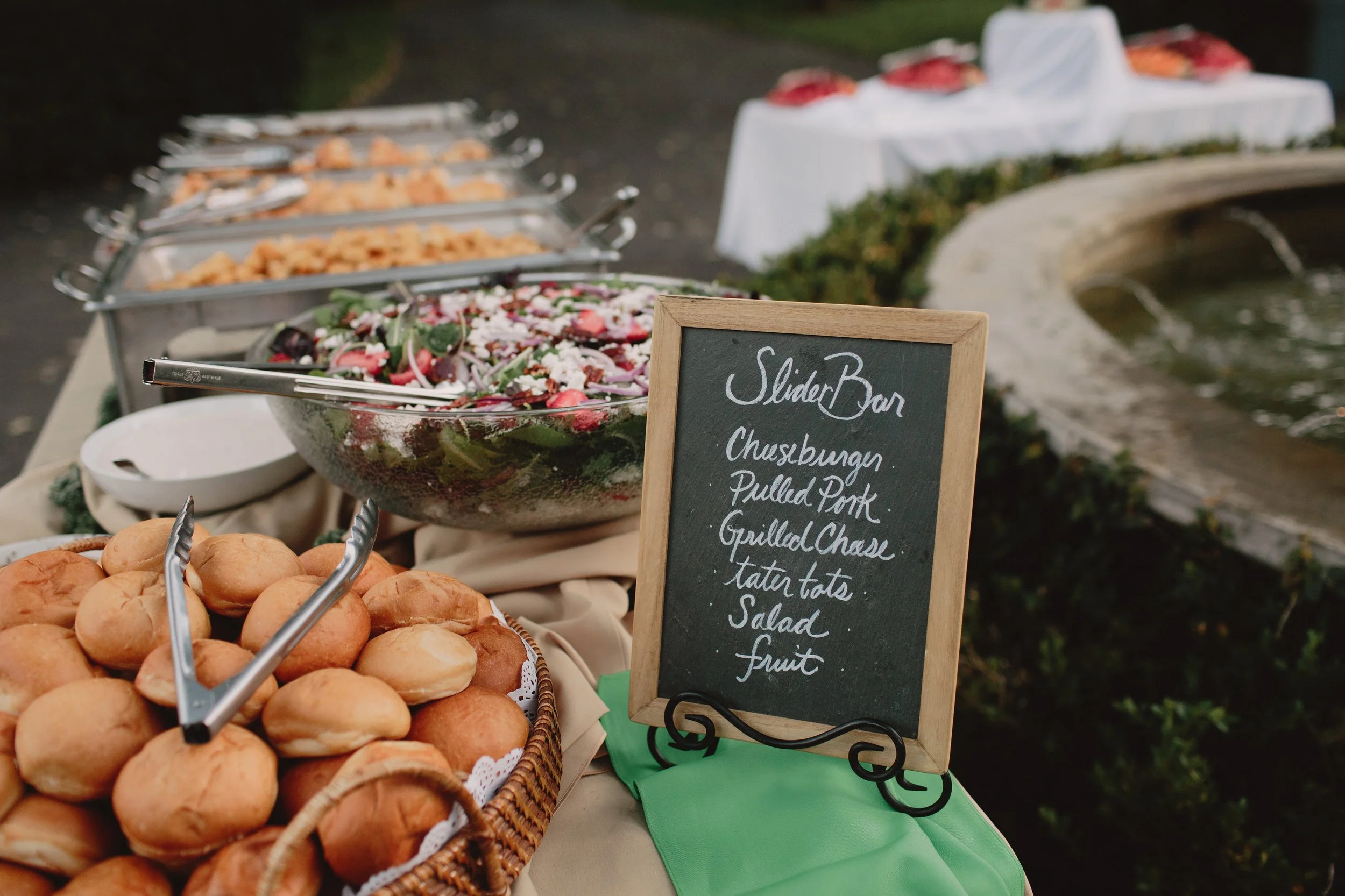 Wedding Meal Planning