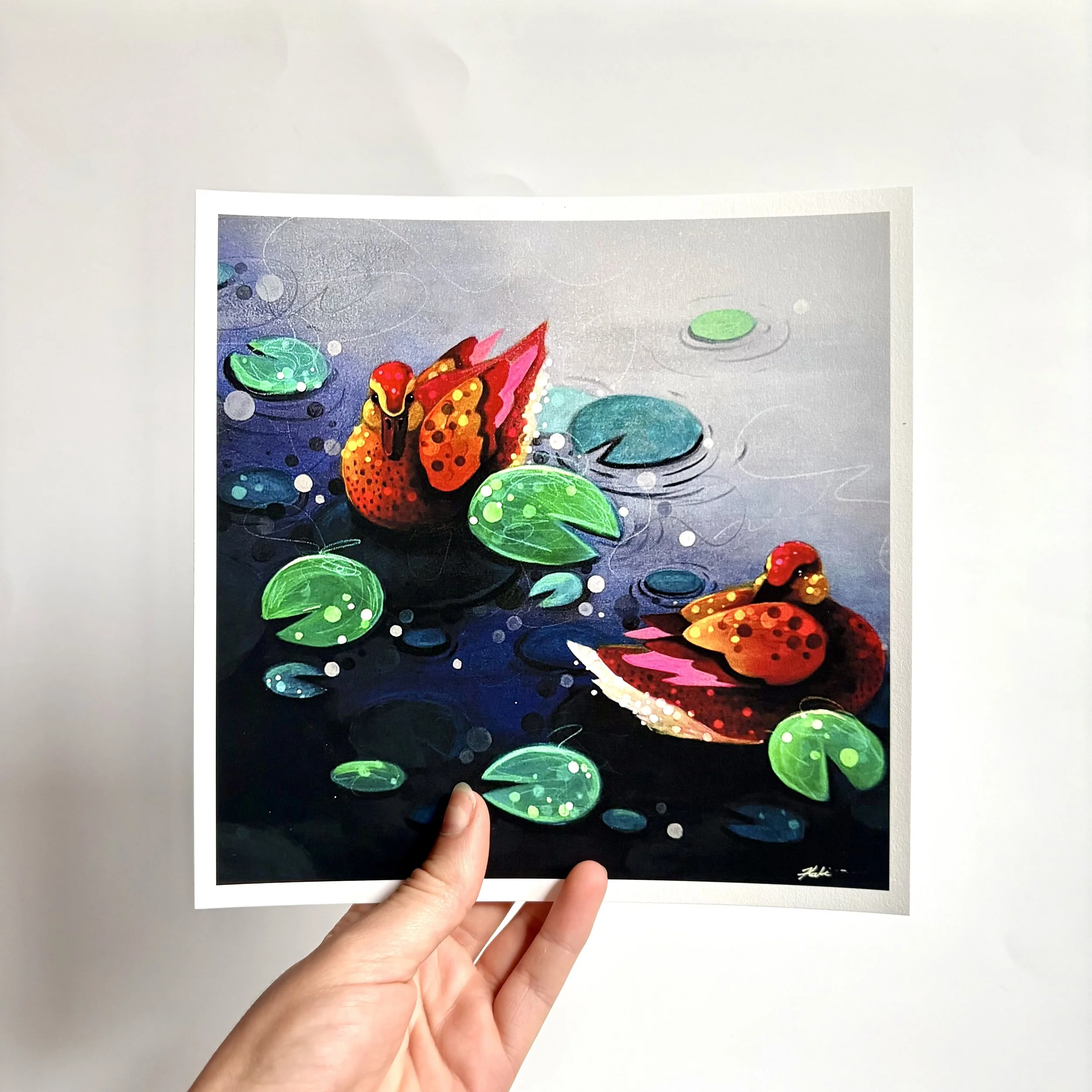 Ducks and Lilies