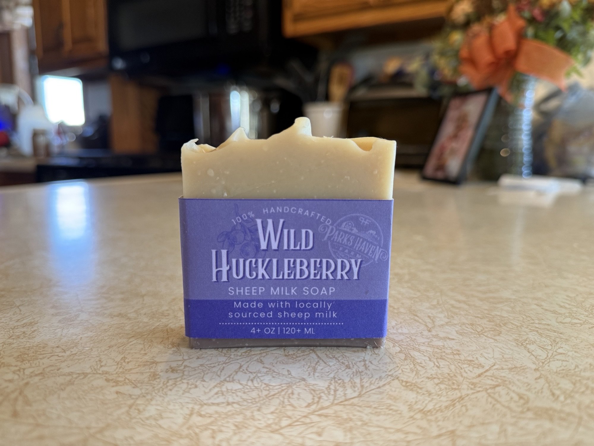 Wild Huckleberry Scented Sheep Milk Soap