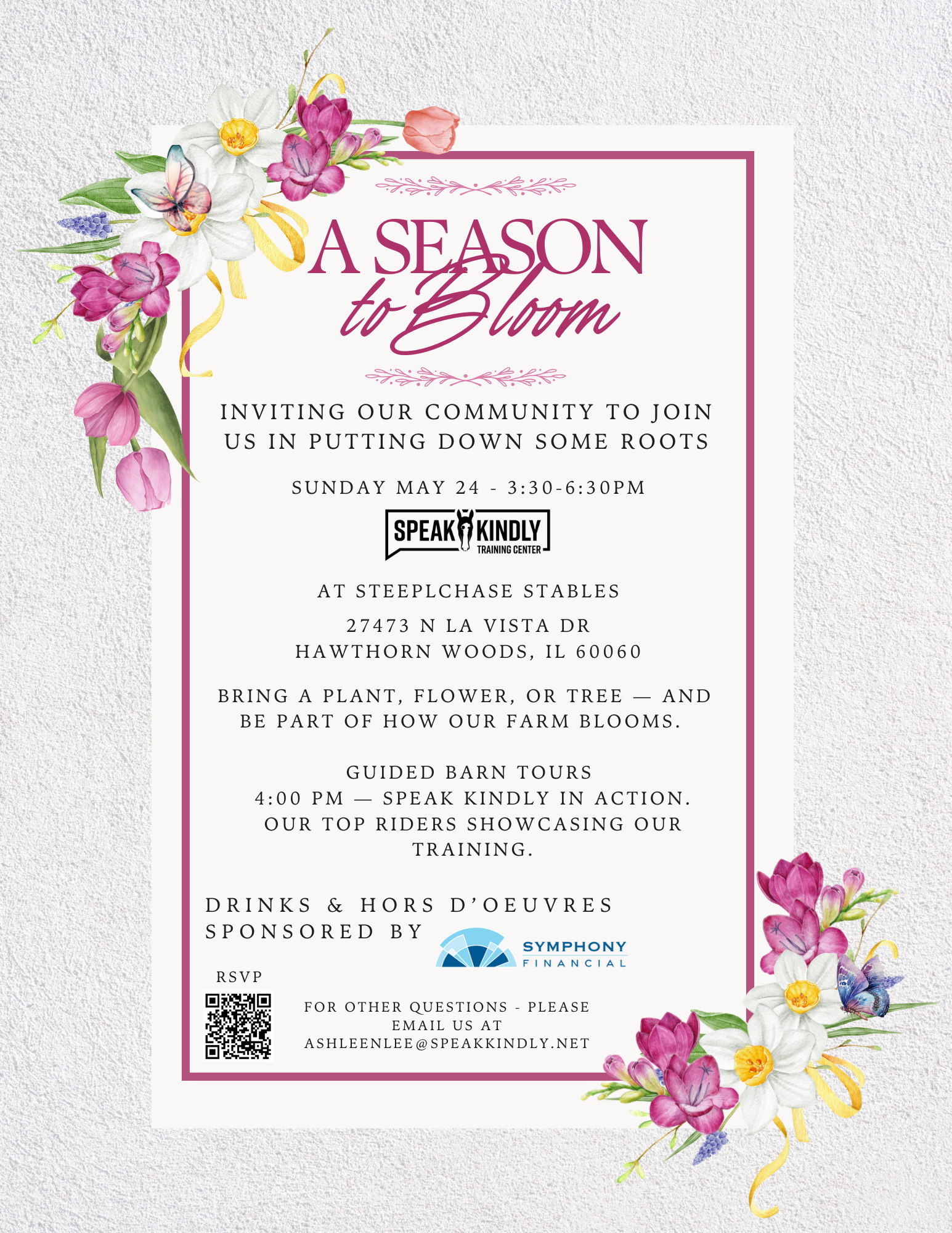 A Season to bloom