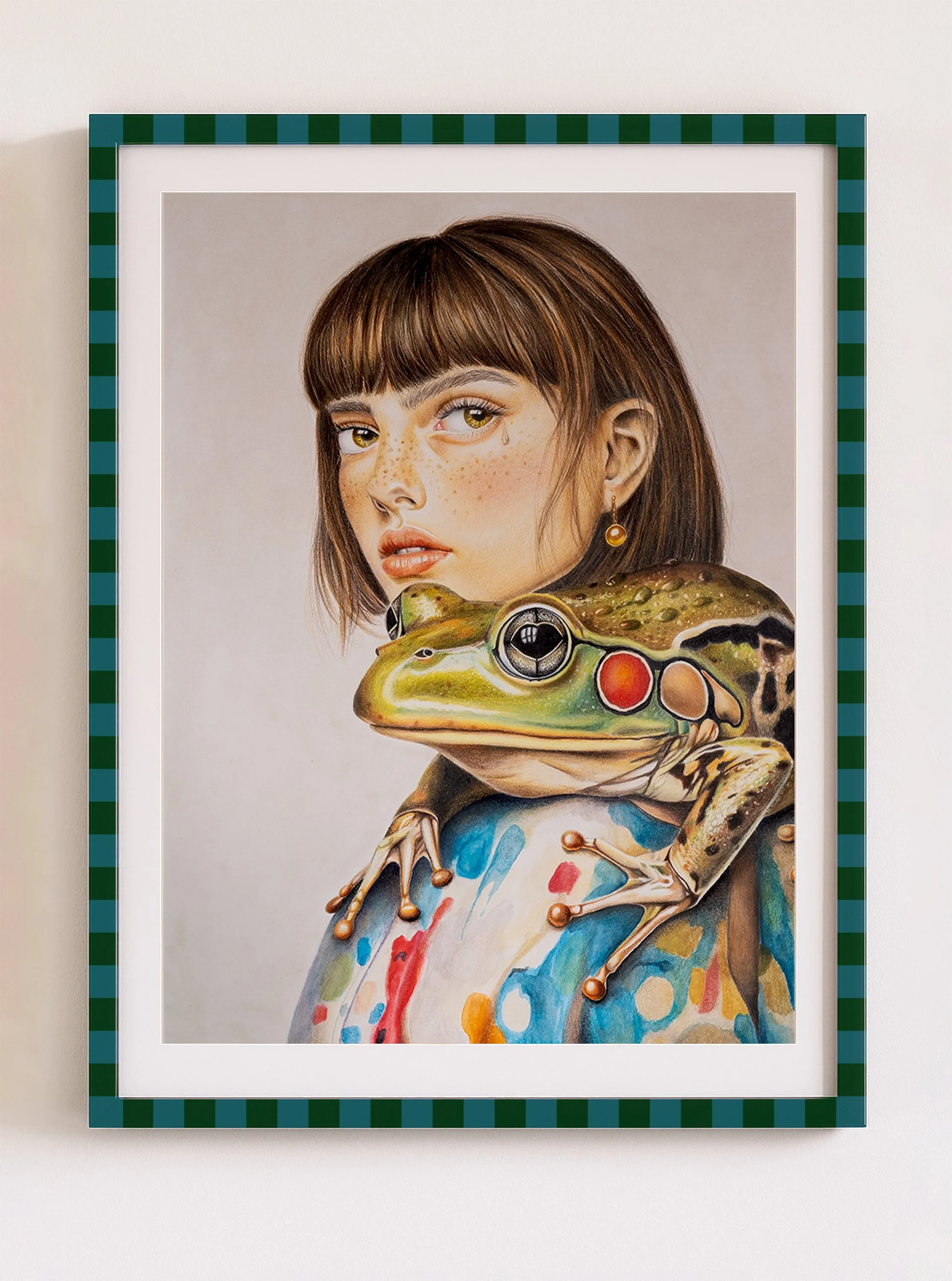Paloma et le crapaud - Original