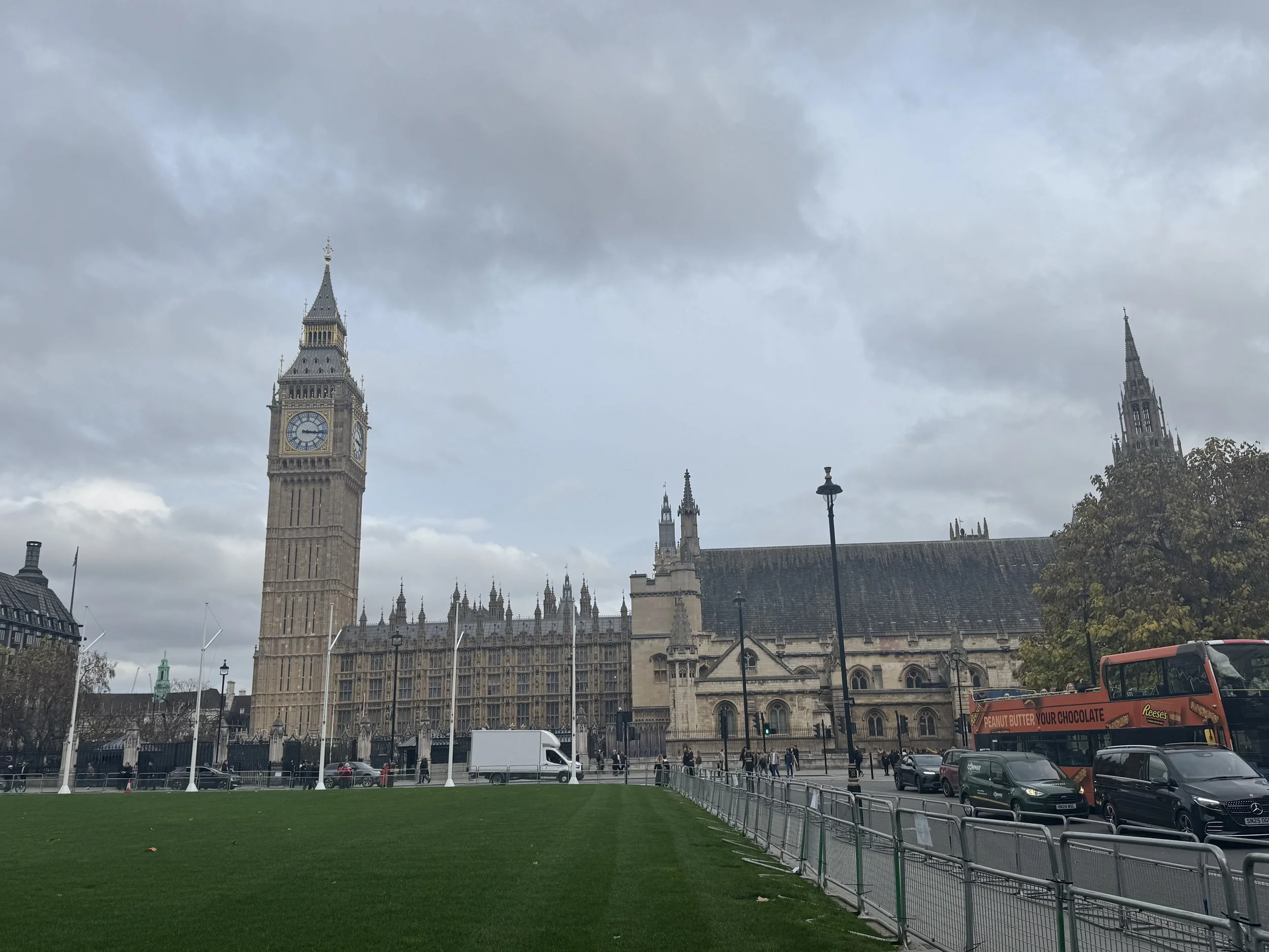 Parliament Square Garden and Big Ben