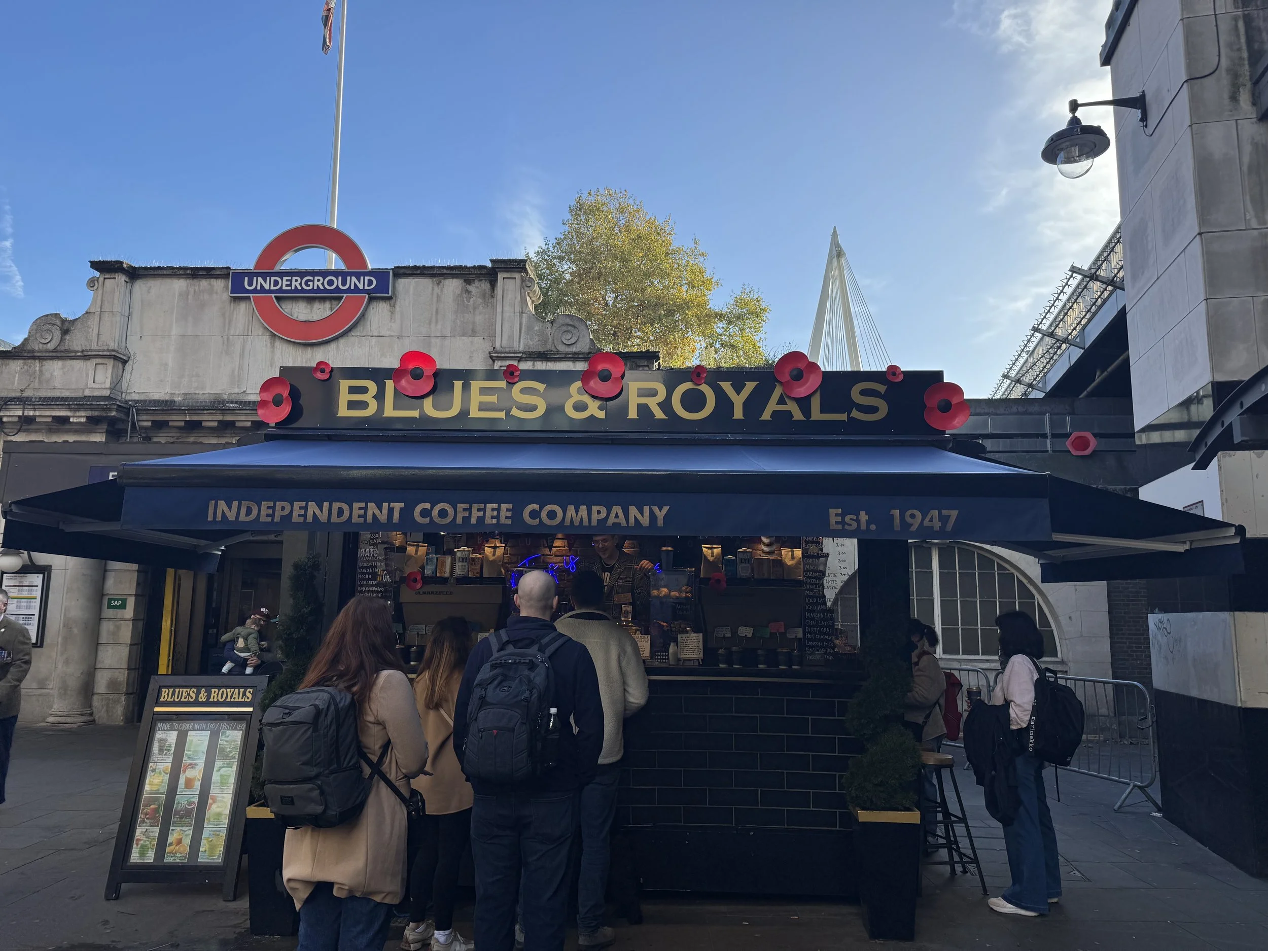 Blues and Royals coffee