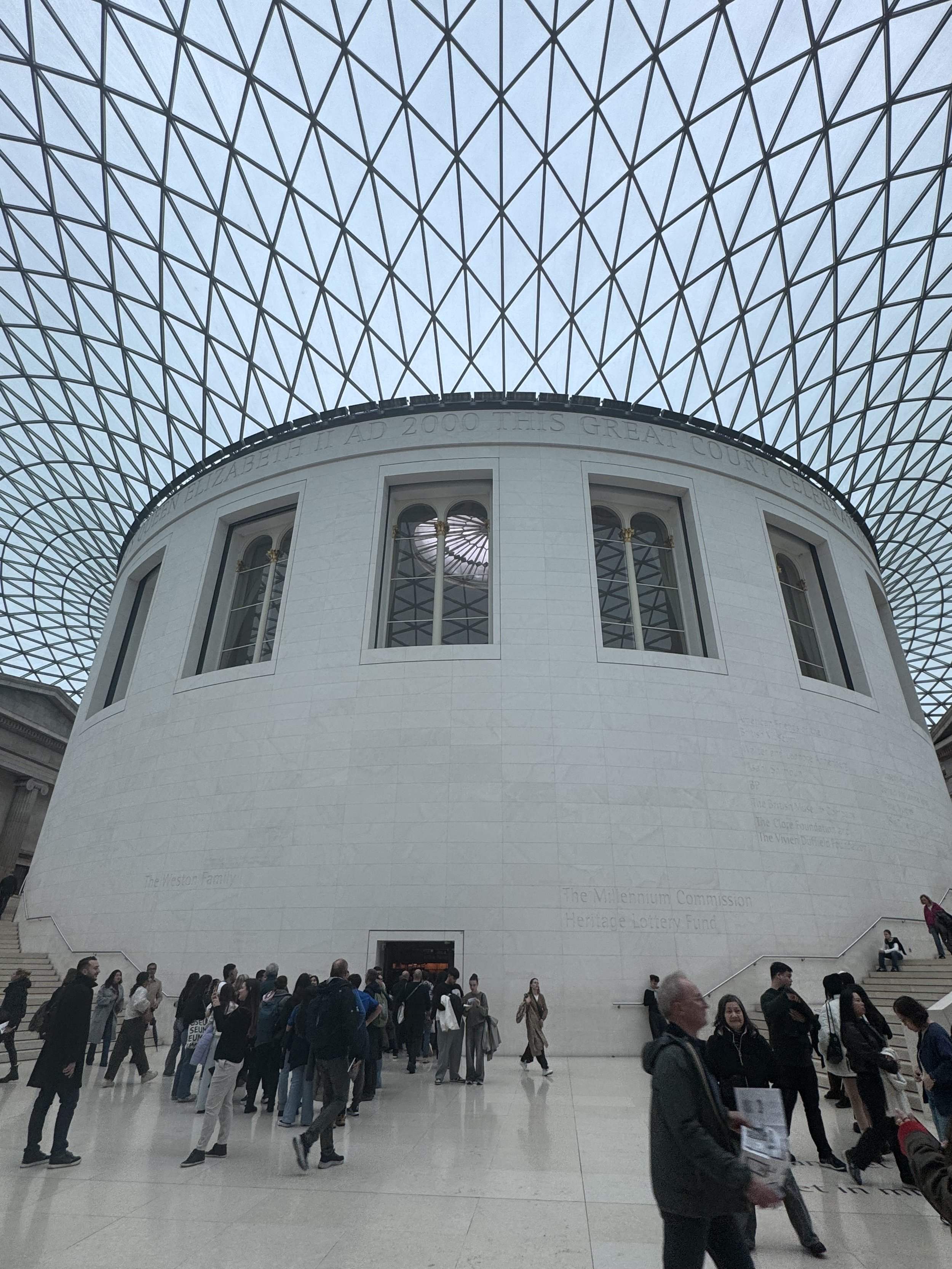 Inside of the British Museum