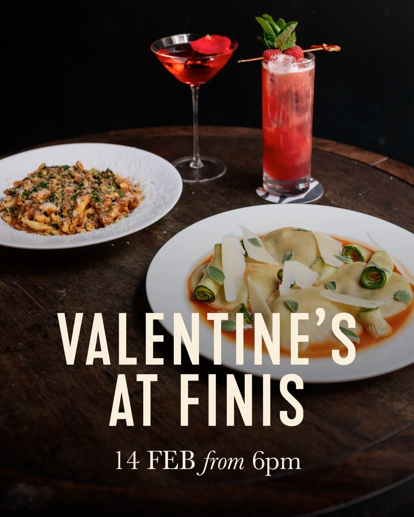 Valentine&rsquo;s Day Specials. 
HIS &amp; HERS &mdash; Beef Short Rib Ravioli &amp; Crab Strozzapretti 
BOOK NOW.