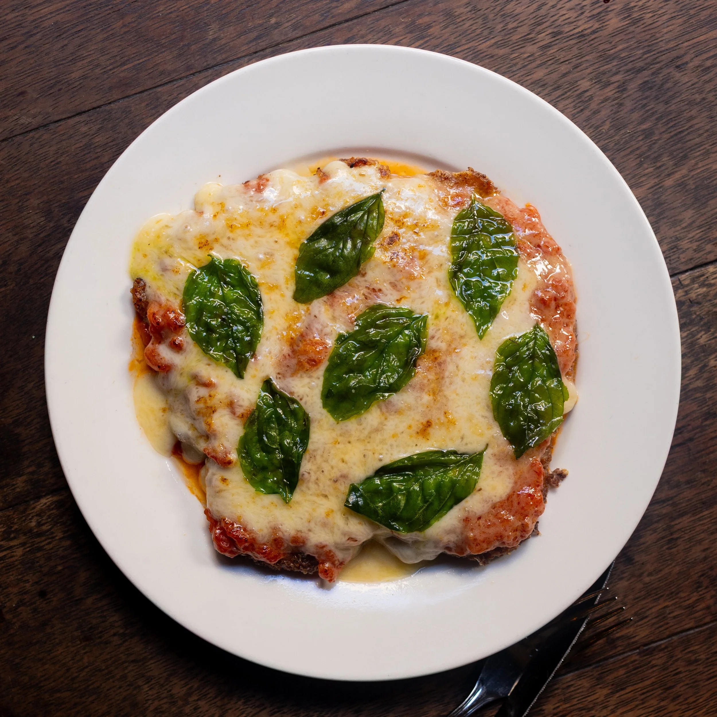 One of our signature Italian American classics &mdash; now elevated.

Parmigiana Arrabbiata. Cheesy, spicy, smoky. 

Our new favourite at FINI&rsquo;S SOHO. Limited time only.