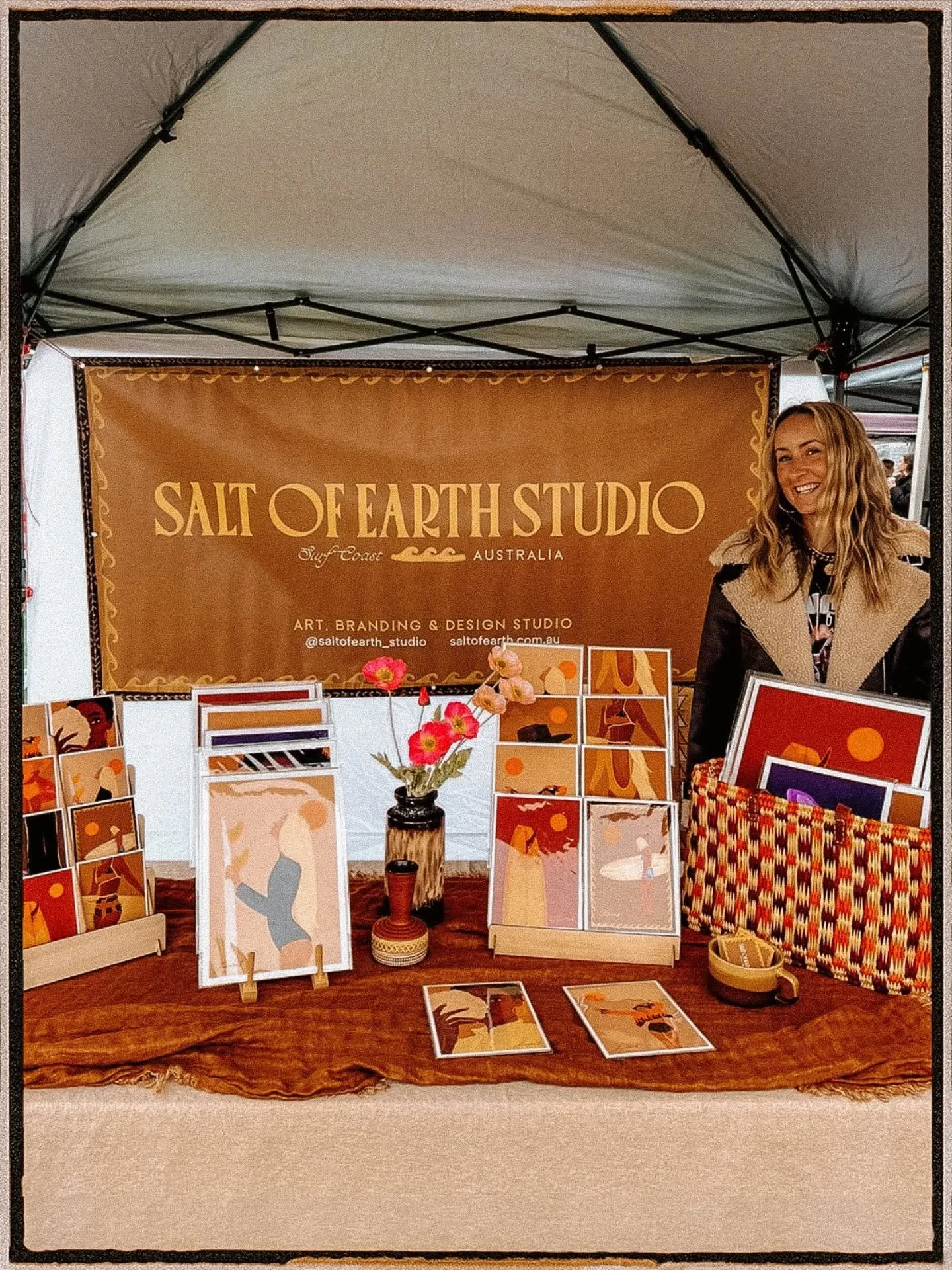 It's been a busy few weeks in prep mode! Stoked to see so many lovely faces brave the weather yesterday @torquaycowriemarket, it was a proper shocker 😳🤷🏼&zwj;♀️ haha! Thank yeww for coming out xx