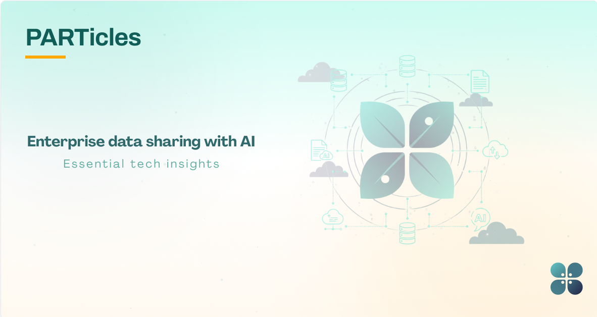 Enterprise data sharing with AI