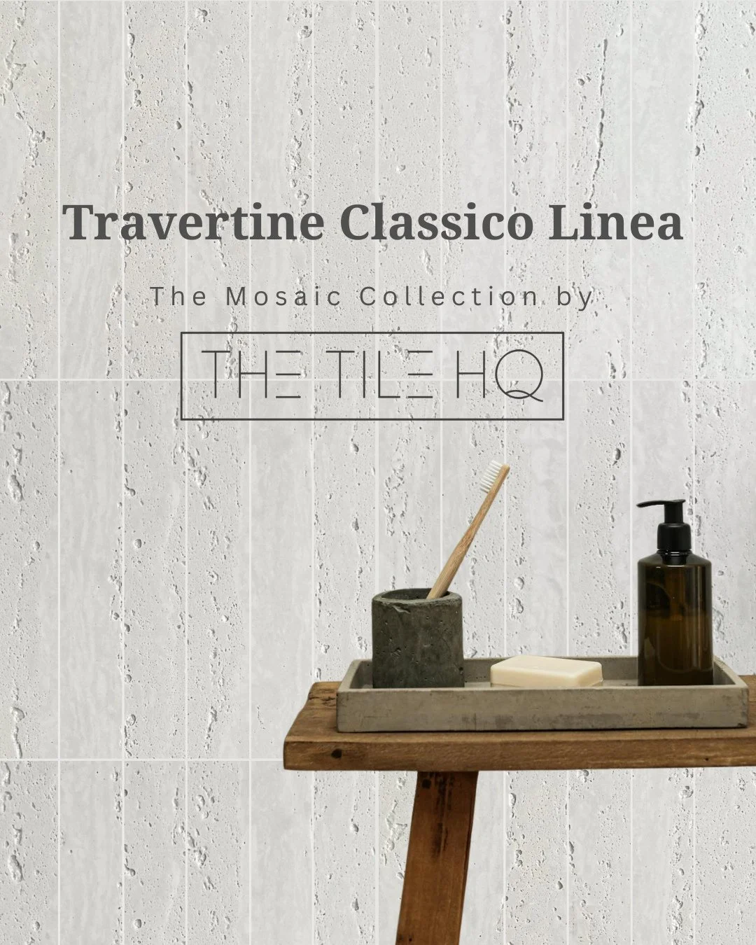 A soft, understated take on travertine. Travertine Classico Linea in Linen brings gentle warmth, refined texture and subtle movement to any interior. Perfect for feature walls, niches and detailed styling, and beautifully complemented by the matching