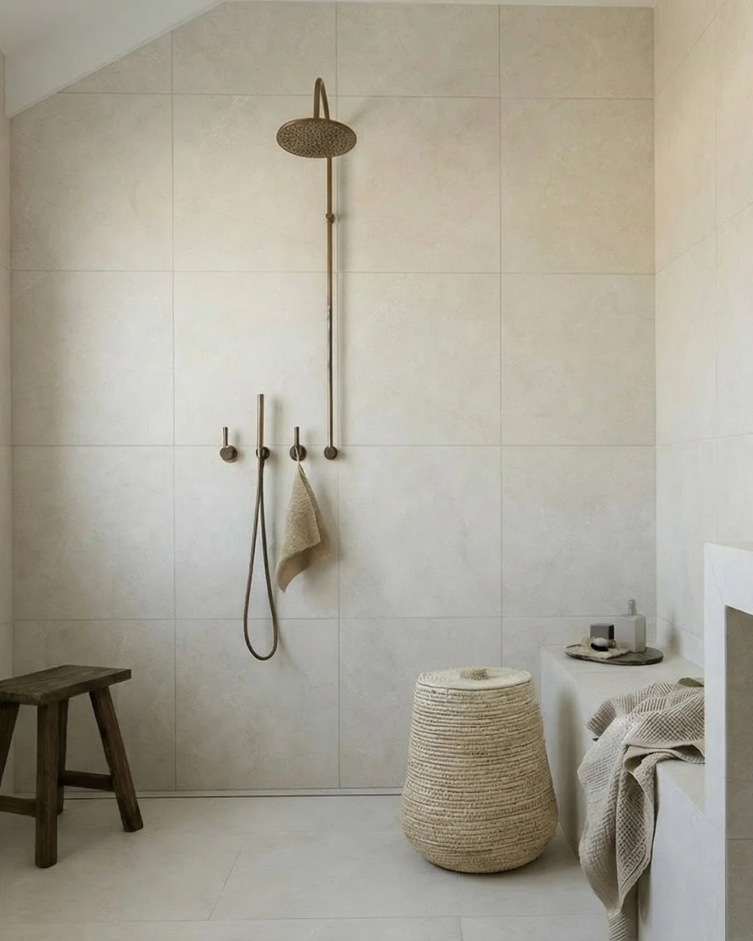 Pietra Nostra Ivory from our Capsule Collection is a refined stone look porcelain tile with authentic texture and subtle veining that brings quiet depth to interiors and exteriors alike. Its warm tonal quality sits beautifully within both classic and