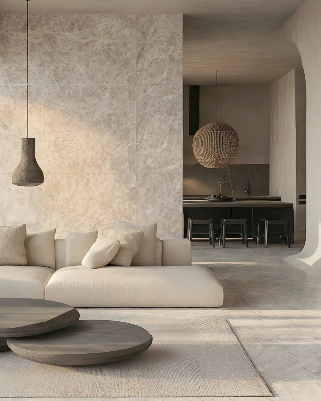 Pietra Tundra Ivory from our Terra Collection is a refined stone look porcelain tile defined by layered mineral movement and soft tonal variation. Its warm ivory base creates depth while remaining calm and versatile across both residential and commer