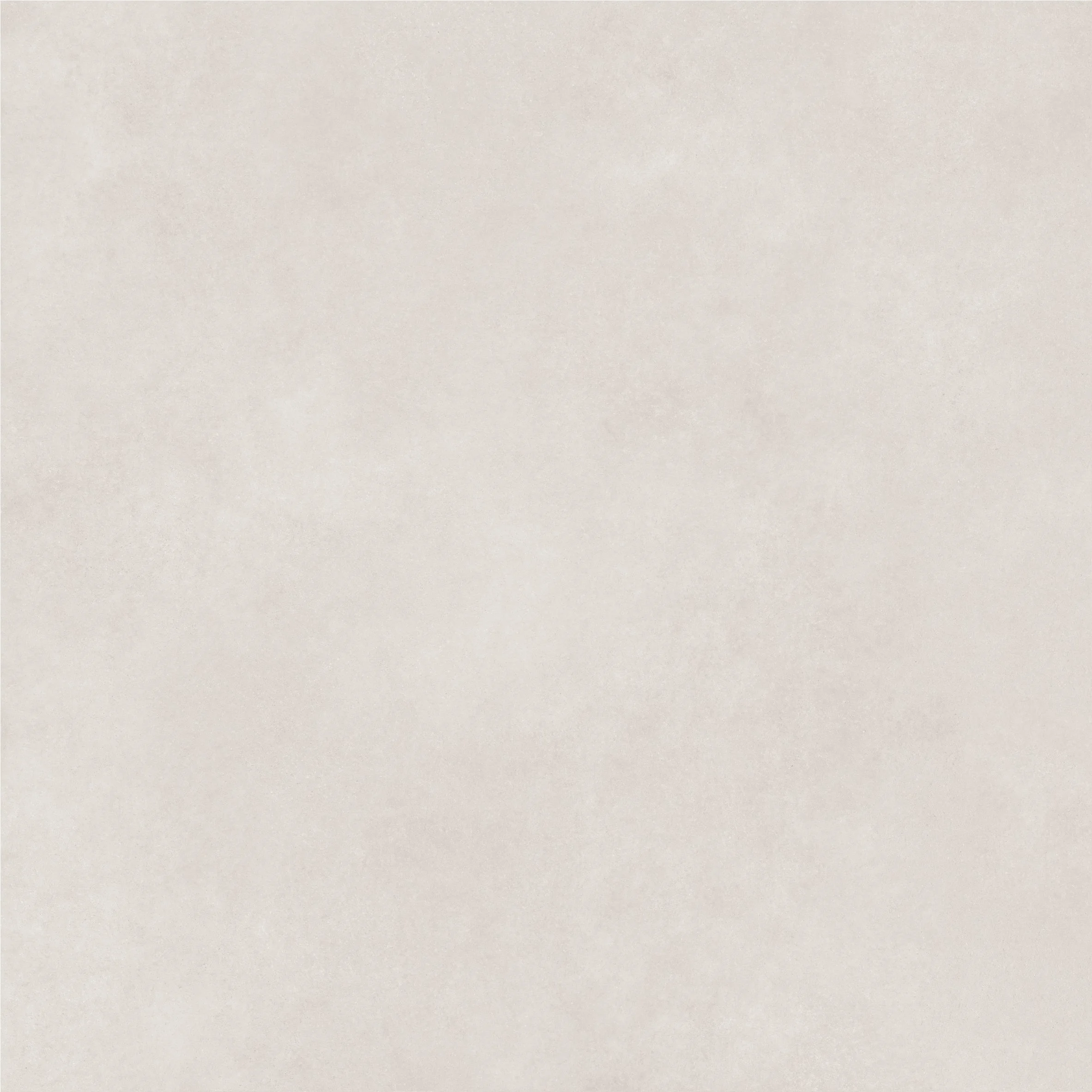 Close-up of Cemento Ivory concrete-look porcelain tile showing a soft ivory and warm beige surface with gentle mottling and subtle tonal variation.