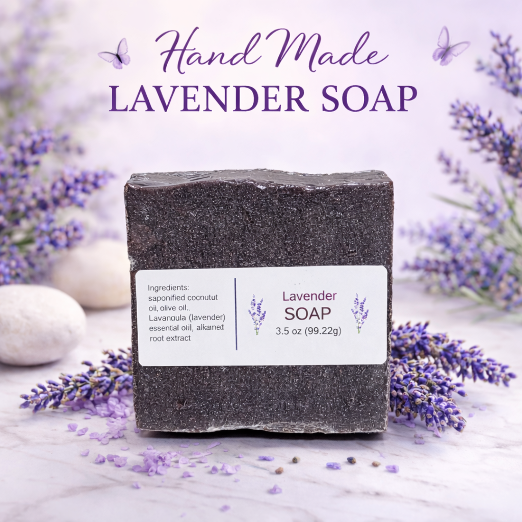 Hand Made Lavender Soap