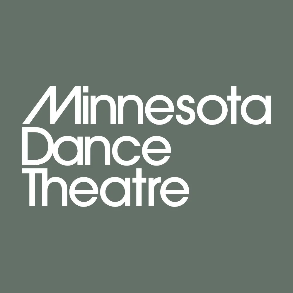 Minnesota Dance Theatre logo with stylized text