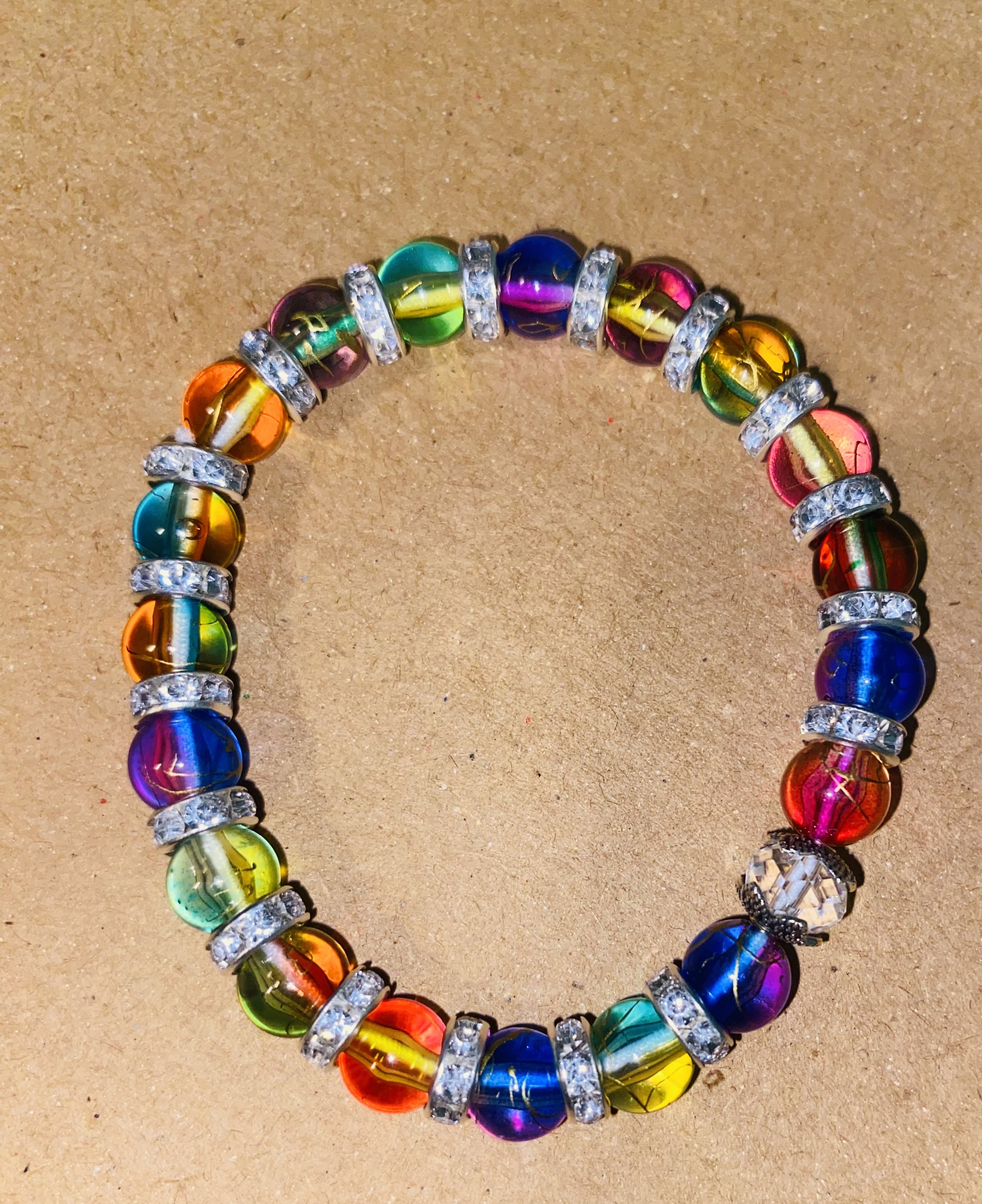 Glass Beaded Bracelet