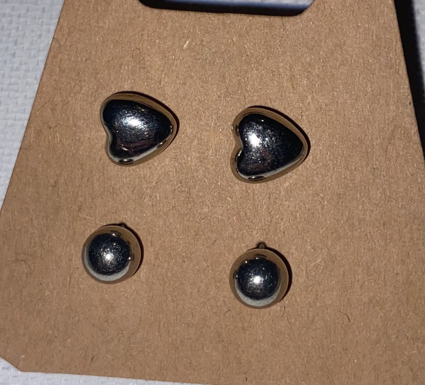 Heart Studs