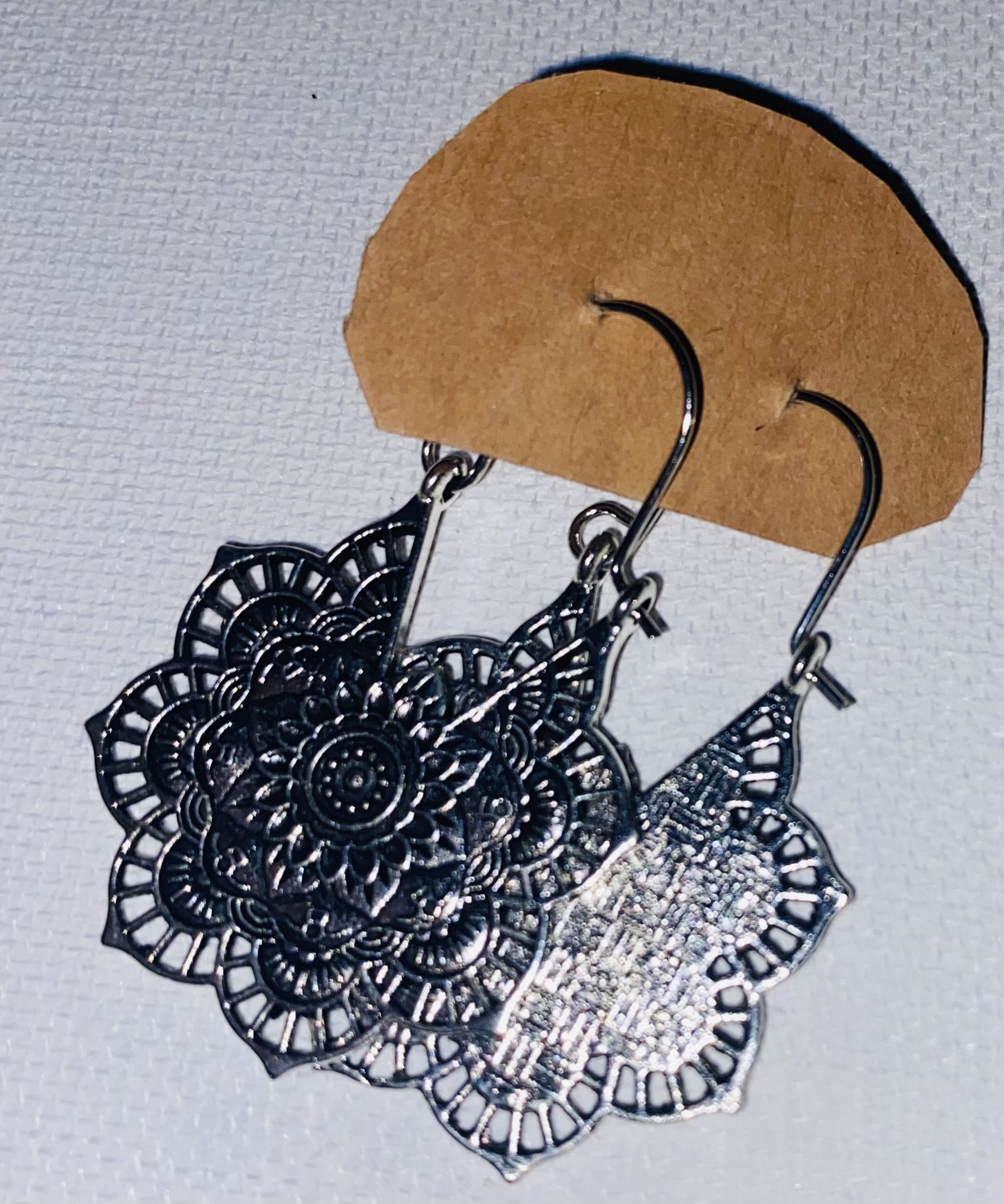 Floral Mandala Dangles