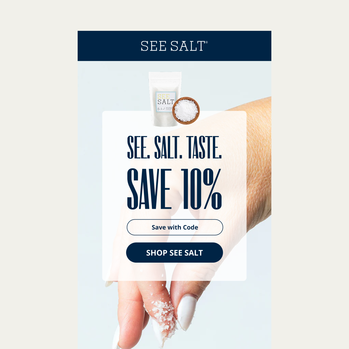 Ecommerce Email: SEE SALT