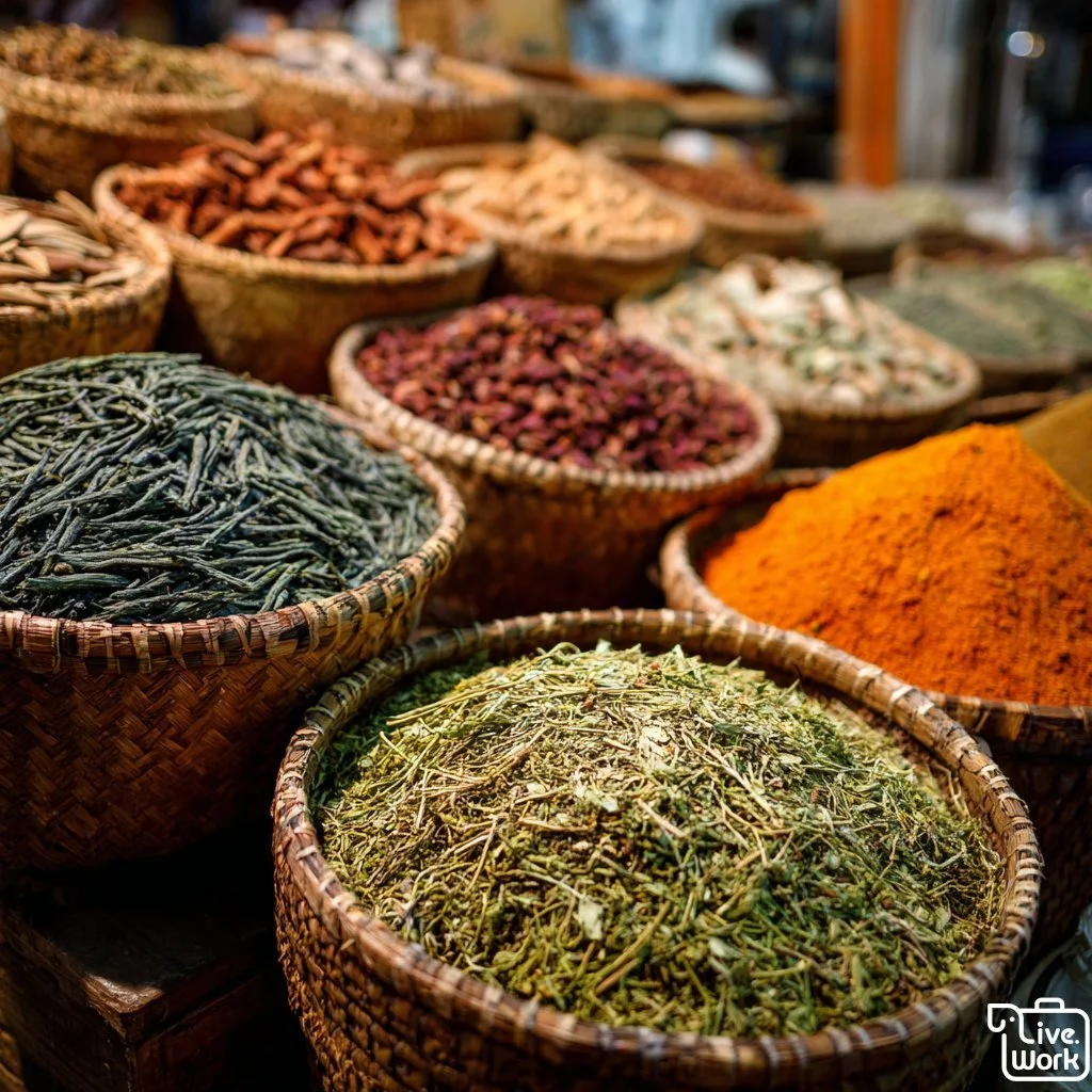 Immerse yourself in the vibrant world of Thailand's local markets. Each stall is a treasure trove of colorful handicrafts, aromatic spices, and fresh produce. It's in these markets that you truly feel the pulse of daily Thai life. Wander through Chia
