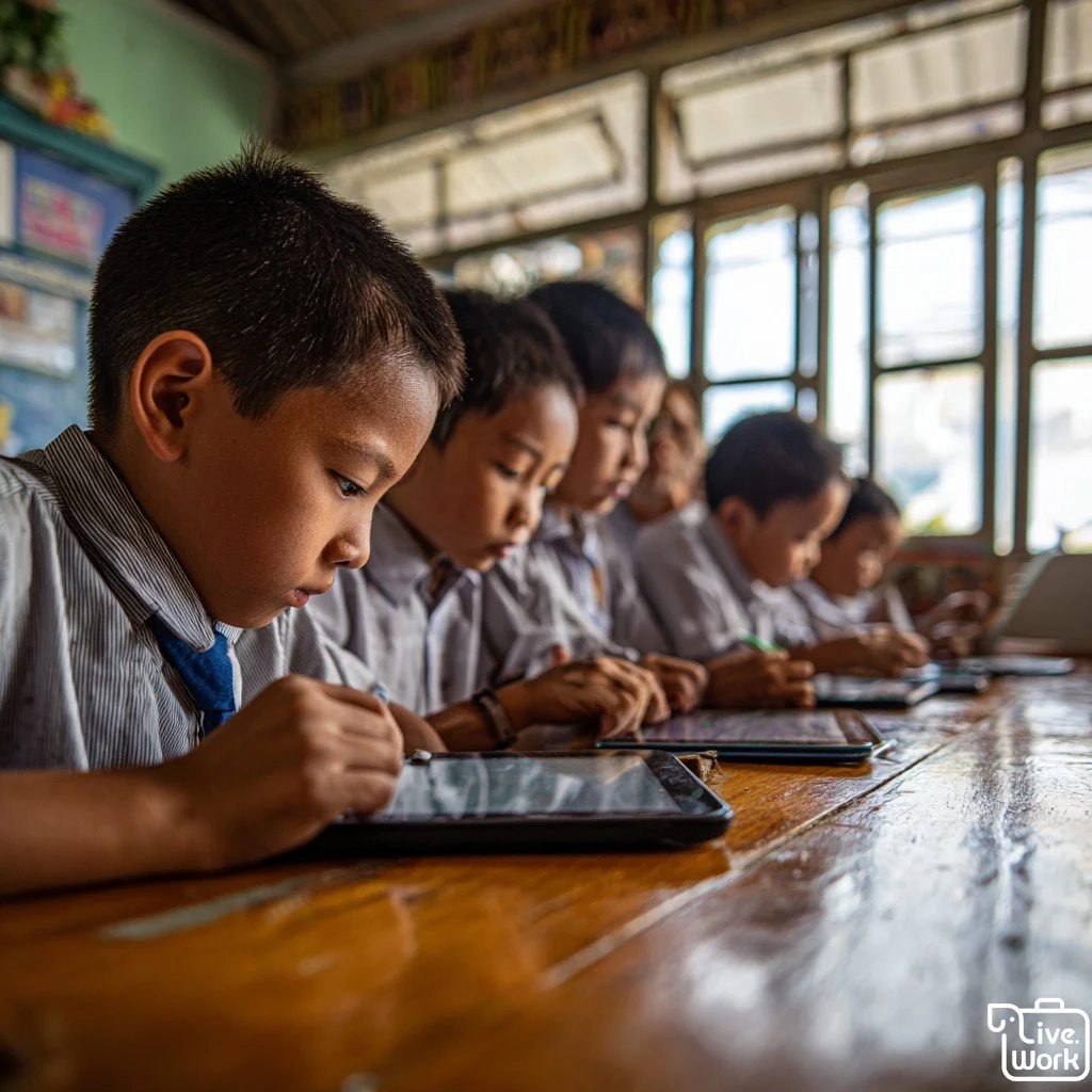 Tech is revolutionizing education in Thailand, creating a dynamic and interactive learning environment. Students now enjoy personalized, engaging lessons that go beyond traditional methods. Schools have embraced innovative tools, empowering both teac