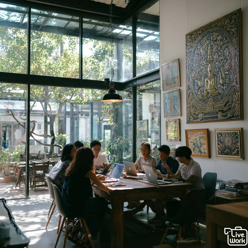 Discover the vibrant world of co-working spaces in Thailand, where flexibility and community redefine how we work. These modern spaces, with their unique and dynamic environments, are tailored for creativity and productivity. Whether a freelancer or 