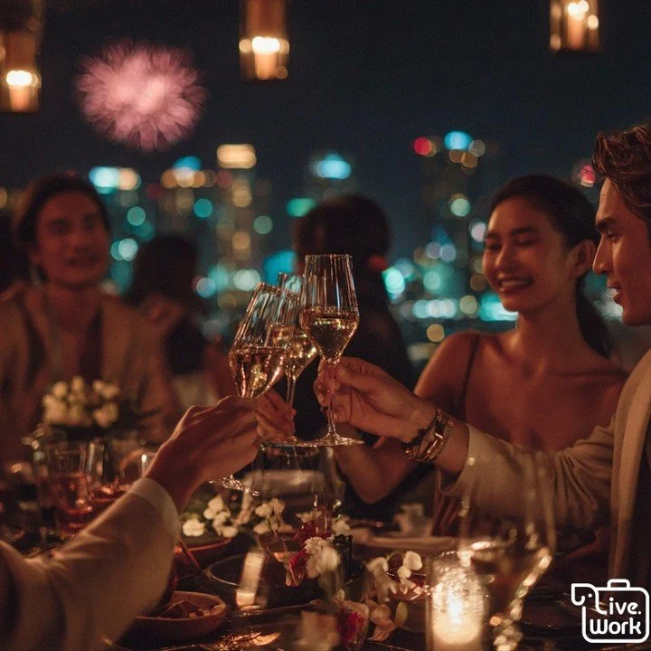 Thailand&rsquo;s Western New Year is all about the countdown, fireworks, and shared moments with friends and family. On 31 Dec, popular spots fill up with concerts, street food, and skyline views&mdash;then everyone cheers together at midnight. On 1 