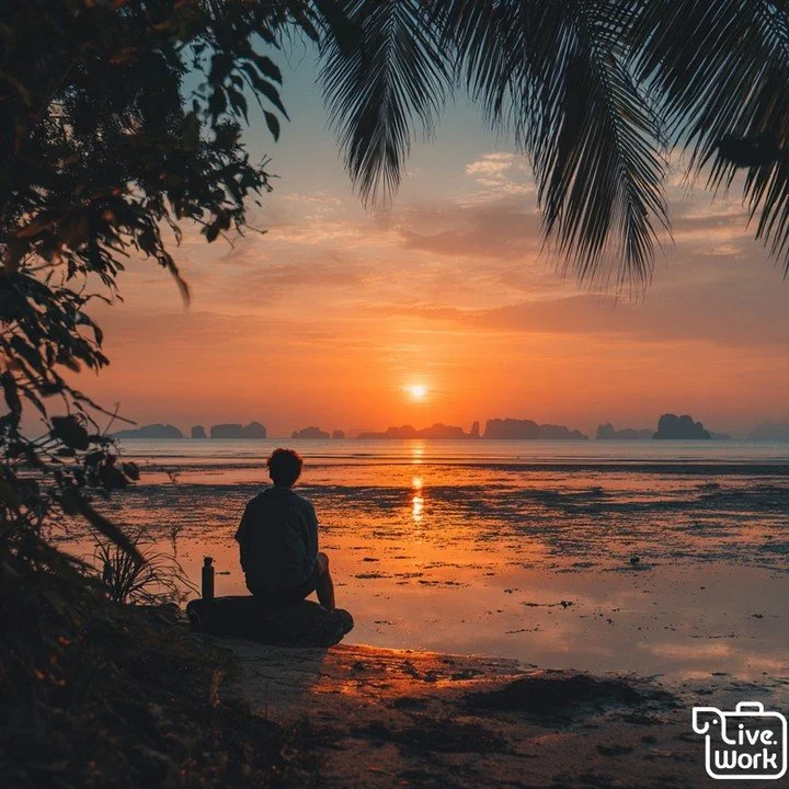Golden hour in Krabi is the ultimate budget luxury. Catch an easy sunset from Ao Nang Beach, or hop to Railay for those iconic limestone silhouettes and longtail boats glowing in the last light. If you want a viewpoint, hike up earlier and enjoy the 