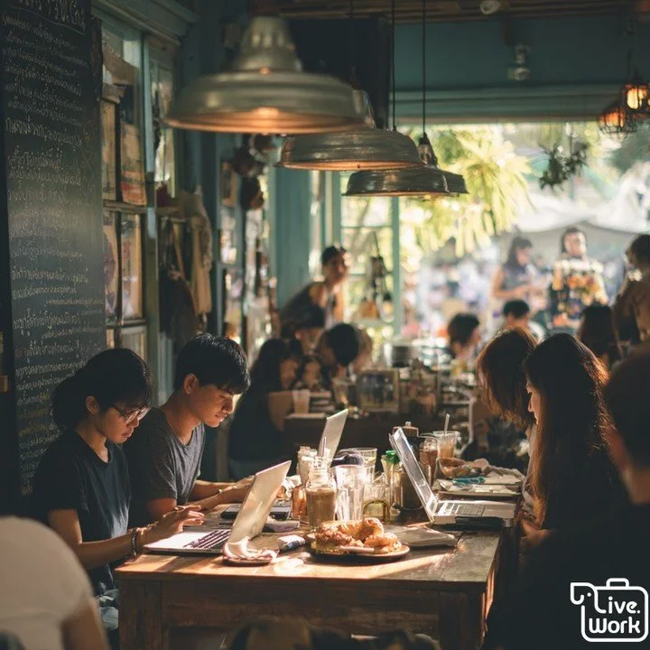 Thai caf&eacute;s aren&rsquo;t just for coffee&mdash;they&rsquo;re where the day happens. Students revise, freelancers meet deadlines, and office workers find a pocket of calm between meetings. With strong Wi‑Fi, plenty of outlets, and a friendly buz