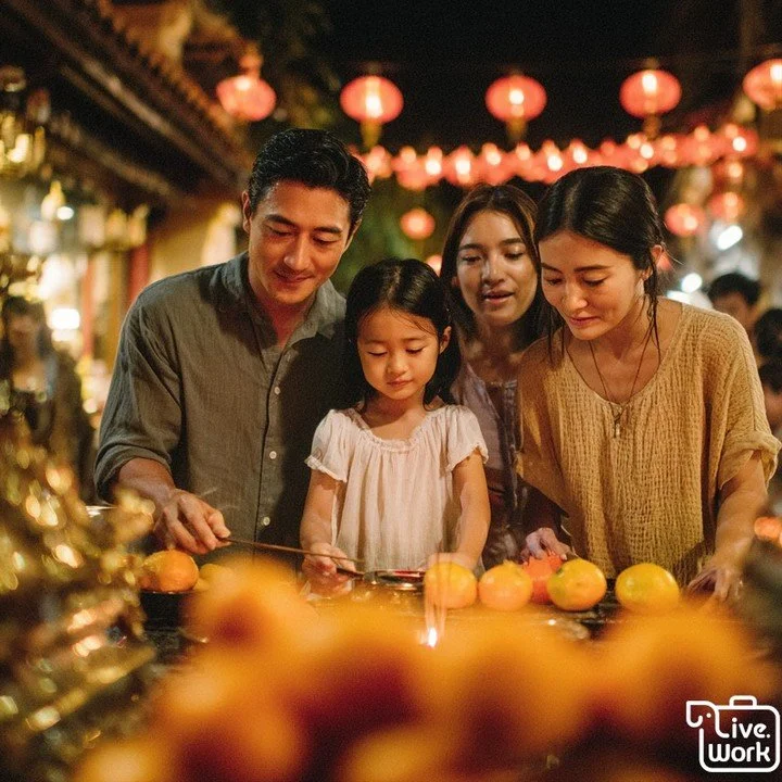 Chinese New Year in Bangkok&rsquo;s Chinatown is a feast for the senses&mdash;lantern-lit streets, rhythmic drums, and the swirl of lion and dragon dances. Families honor ancestors with incense and offerings, then celebrate with shared meals and swee