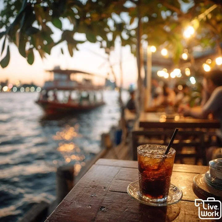 A low-key Bangkok plan: follow the Chao Phraya on foot and let the piers guide your stops. Start at Sathorn Pier, ride the Orange Flag boat for a quick hop, then wander back along the river for viewpoints and caf&eacute; breaks. Best photo light is e