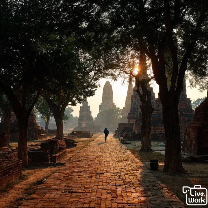 Chase Ayutthaya&rsquo;s calmest hours: sunrise light, quiet courtyards, and river reflections before the day heats up. Start at Wat Chaiwatthanaram around 6:10 AM for silhouettes, then move to Wat Phra Si Sanphet by 7:15 AM for soft side light on the